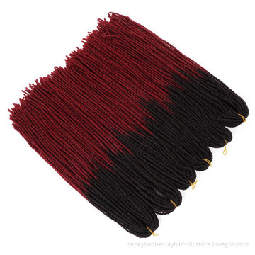 wholesale hair braid extensions Crochet faux Hair Handmade Dreadlock Soft Faux Locs